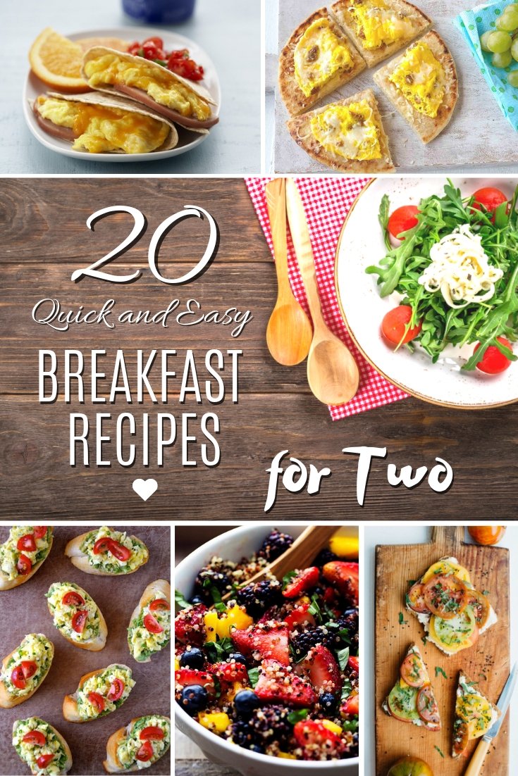 20 Quick and Easy Breakfast Recipes for Two