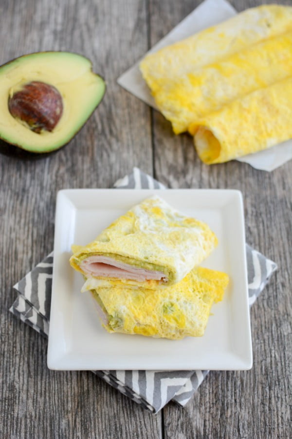 Breakfast Egg Wraps for Two #recipe