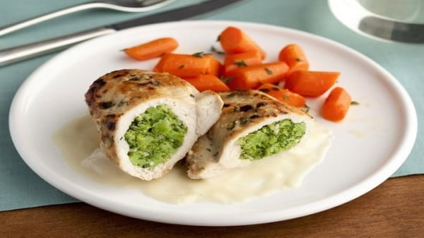 Stuffed Chicken Divan #recipe #dinner