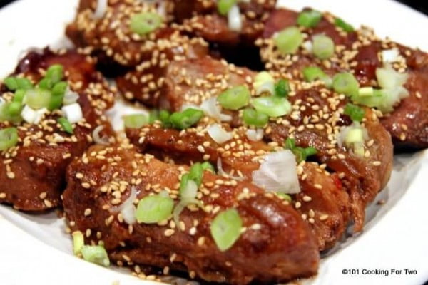 Crock Pot Sesame Pork Ribs #recipe #dinner