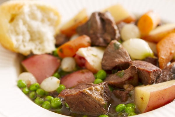 Small Crock Pot Beef Stew for Two #recipe #dinner