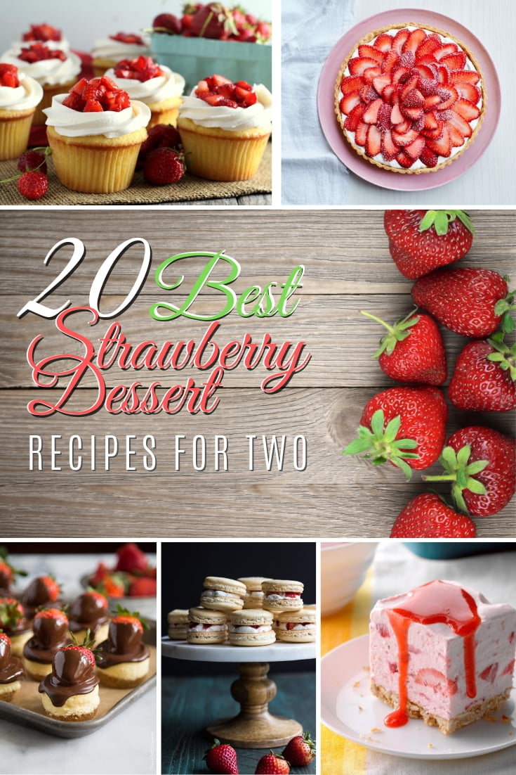 Looking for the perfect strawberry dessert to make for yourself and your significant other? Here are the 20 best strawberry desserts to end a romantic dinner with a flair! #recipes #dessert