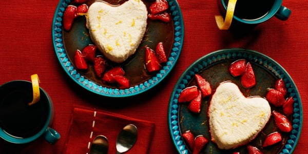 Coeur à la Crème (Cream Heart) Strawberry Dessert #recipe