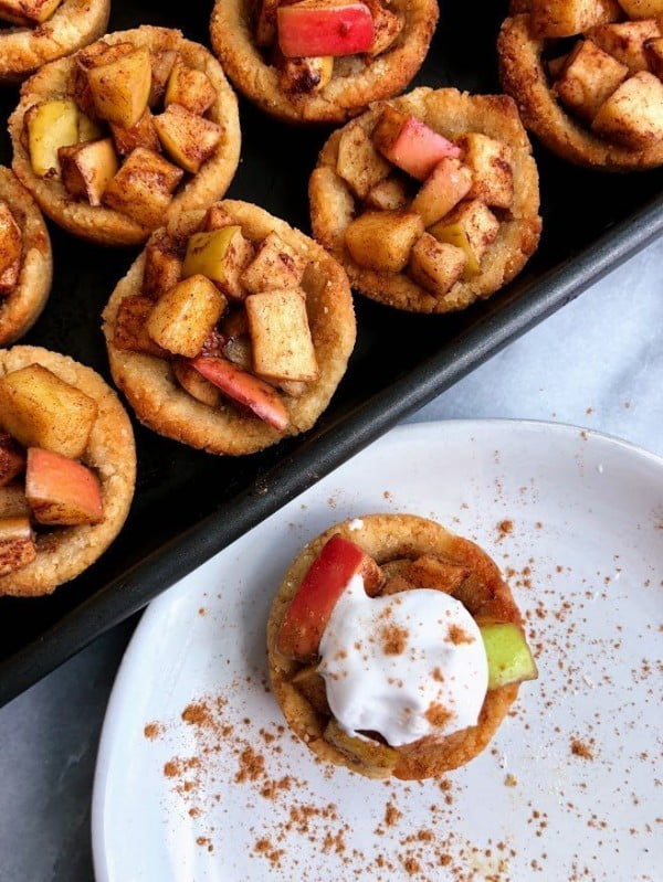 Healthy Mini Apple Pies #dessert #appleplie #recipe
