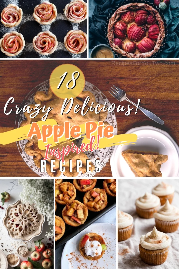 18 more crazy delicious ways to enjoy apple pie! Great list! #applepie #dessert #recipe