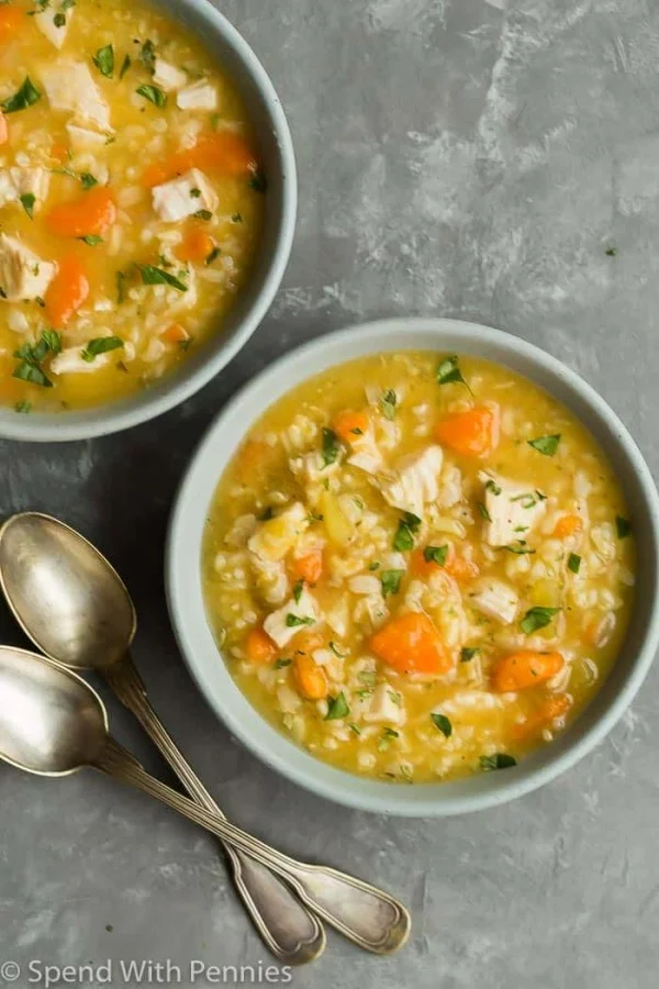 Spend With Pennies #chicken #soup #dinner #recipe