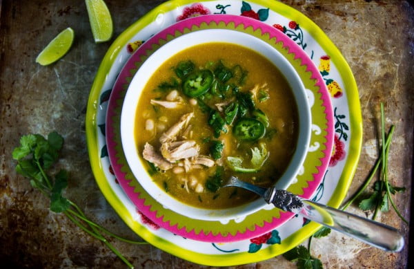 Spicy Lime Jalapeno Chicken Soup #chicken #soup #dinner #recipe