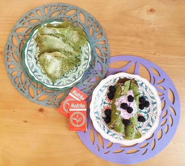 Matcha Crepe Recipe #crepes #recipe #dinner