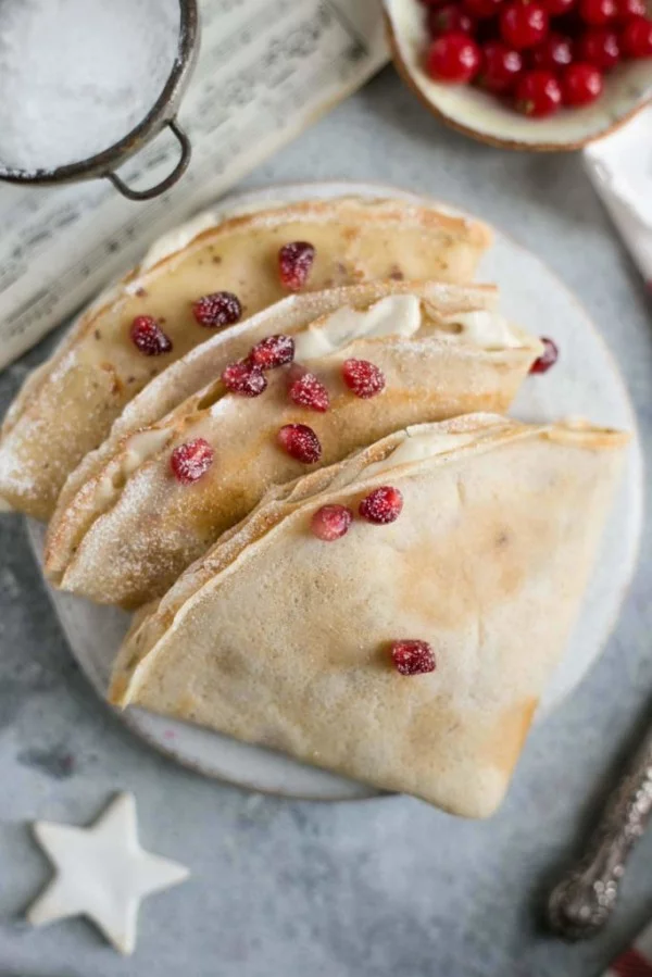 Vegan French Crepes #crepes #recipe #dinner