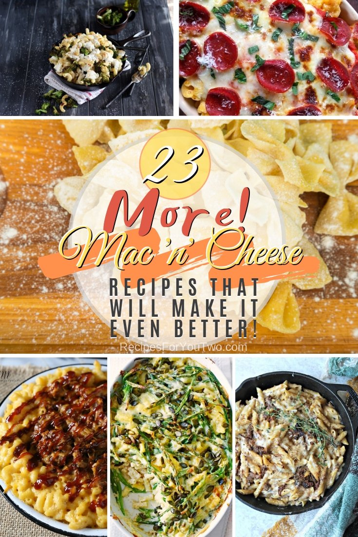 Who knew you can make the already wonderful Mac 'n' Cheese even better? Here are 25 ways how. Great list! #recipe #macncheese #dinner