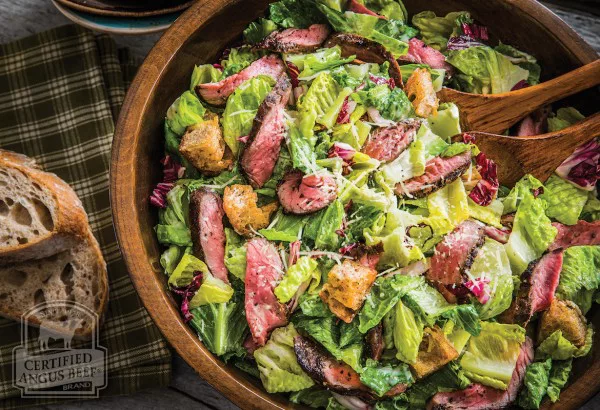 Grilled Steak Caesar Salad meat-salad