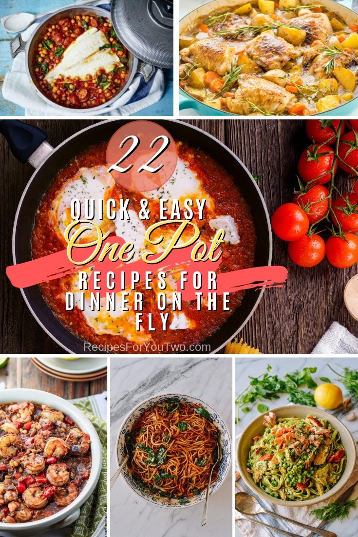 Make dinner on the fly on busy weeknights with one of these delicious one-pot recipes. Great list! #recipe #dinner #onepot