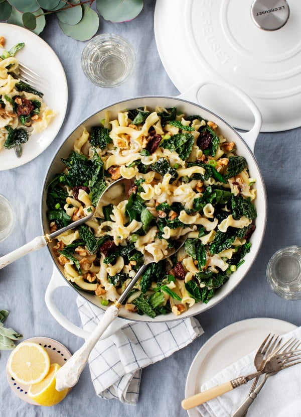 Winter Fennel, Sage & Kale Pasta Recipe #pasta #dinner #recipe