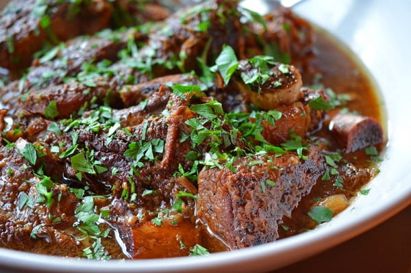 Slow Cooker Korean Short Ribs #steak #recipe #dinner