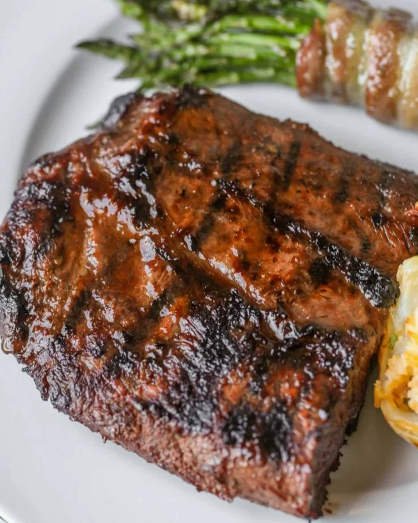 Simple 3-Ingredient Steak Marinade Recipe #steak #marinade #bbq #grill #dinner