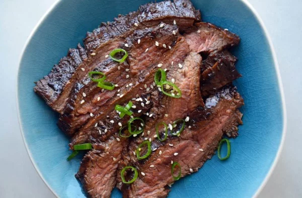 The Ultimate Asian Flank Steak Marinade #steak #marinade #bbq #grill #dinner