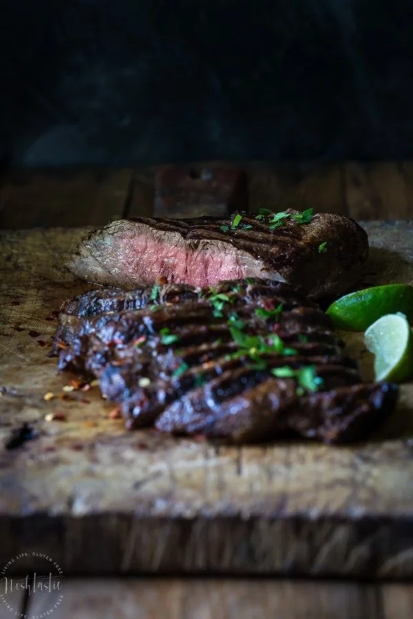 Grilled Flat Iron Steak #steak #marinade #bbq #grill #dinner