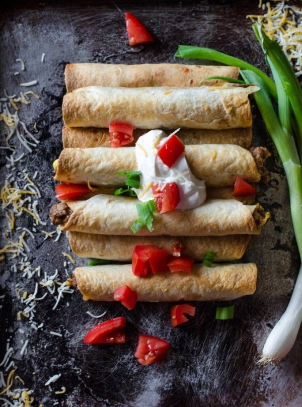 Easy Taco Taquitos Go Go Go Gourmet #superbowlparty #snacks #recipe