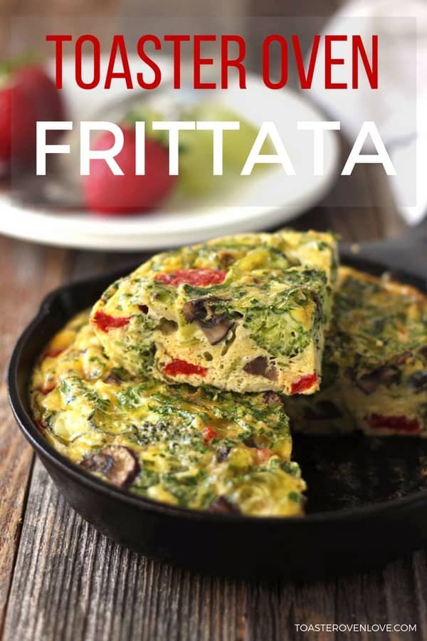 Toaster Oven Frittata for Two #toasteroven #recipe #dinner