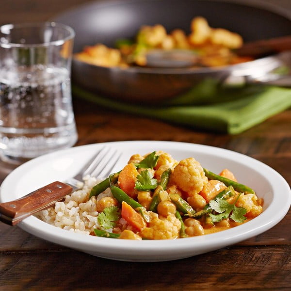 Gingered Vegetable Curry Recipe #vegetarian #dinner #healthyfood