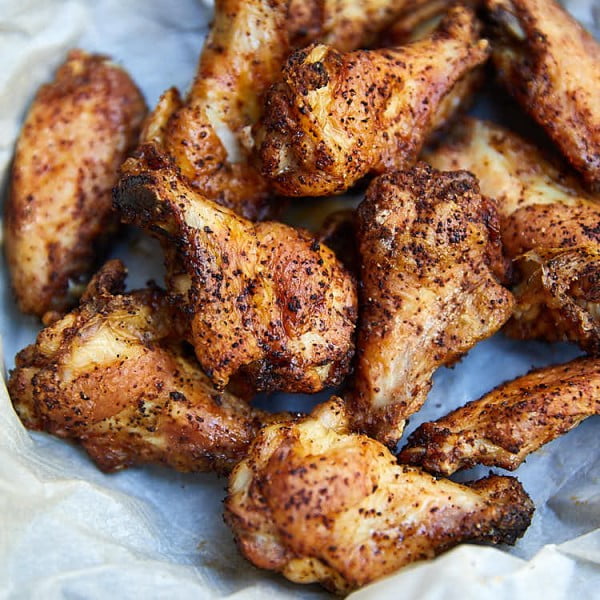Extra Crispy Air Fryer Chicken Wings #airfryer #dinner #food #recipe