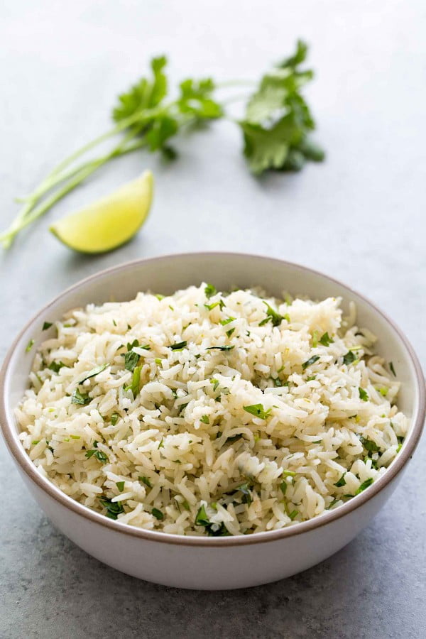 Cilantro Lime Rice Recipe (with Video) #asianfood #dinner #recipe