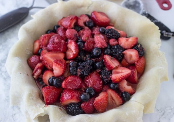 Mixed Berry Pie #berries #dessert #recipe