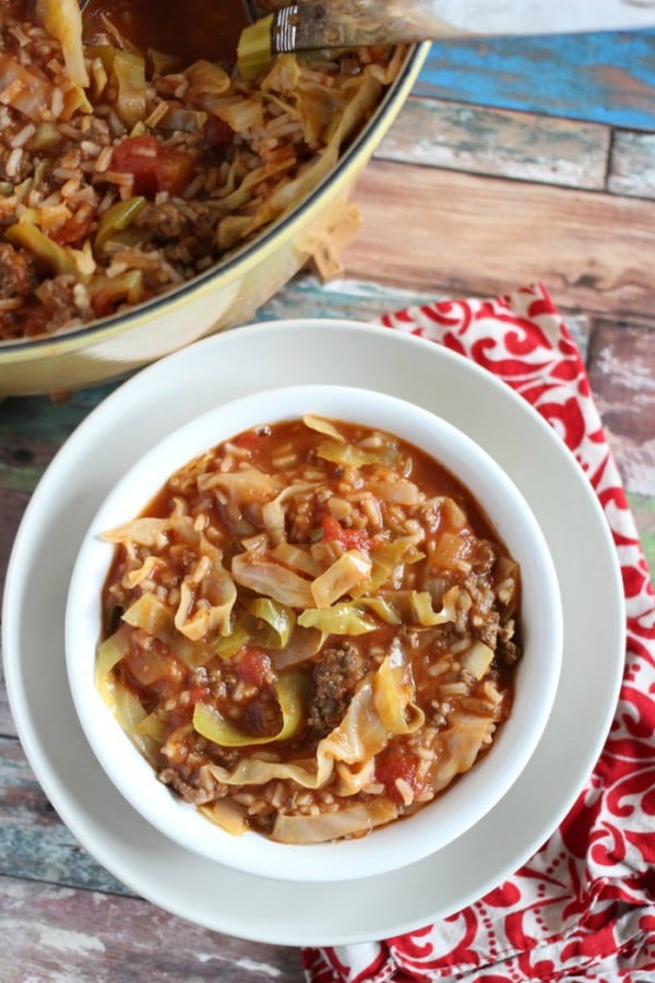 Stuffed Cabbage Soup #cabbage #dinner #recipe #food