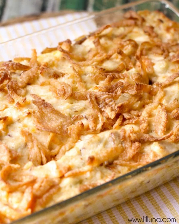 French Onion Chicken Casserole #recipe #casserole #dinner