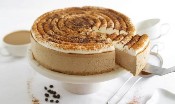 Go Bold With ButterCappuccino Cheesecake #dessert #cheesecake #recipe