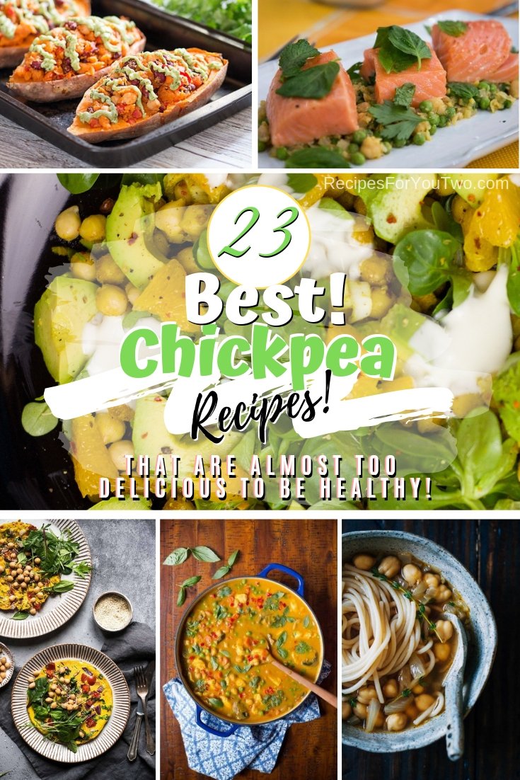 Chickpeas is a superfood that is both, healthy and delicious. So these 23 brilliant recipes are a must-try! #chickpeas #dinner #recipe
