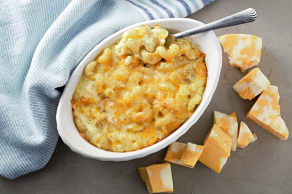 Baked Macaroni and Cheese Recipe for Two #comfortfood #food #dinner #recipe