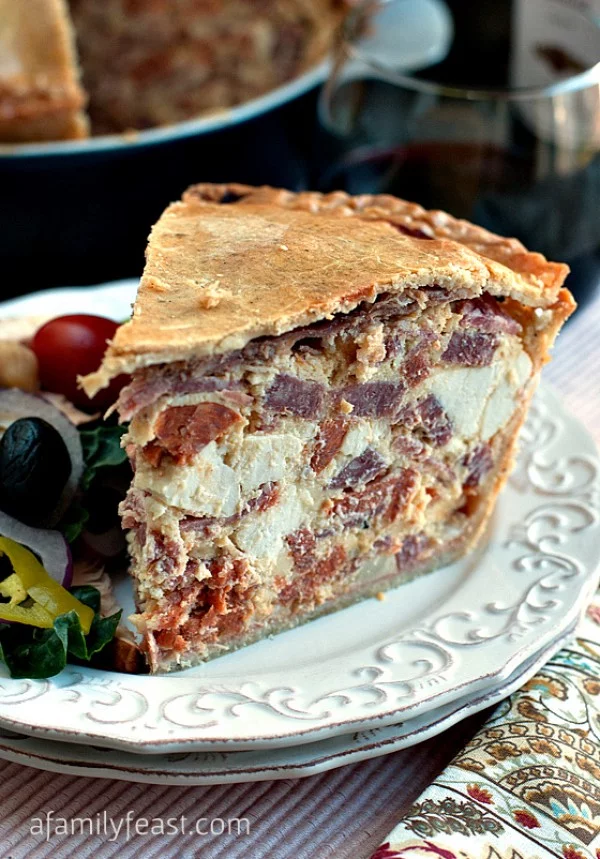 Easter Pie #easter #dinner #recipe #food