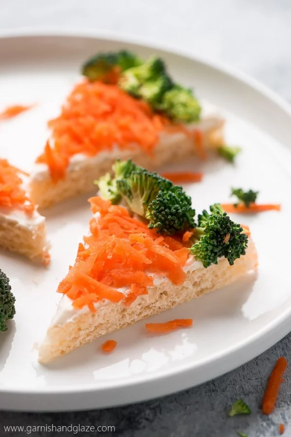 Carrot Veggie Bars #easter #dinner #recipe #food