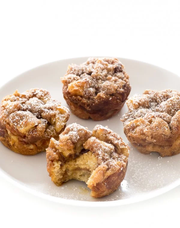 French Toast Muffin Cups #breakfast #frenchtoast #recipe