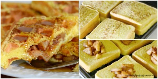 Apple Stuffed French Toast Recipe #breakfast #frenchtoast #recipe