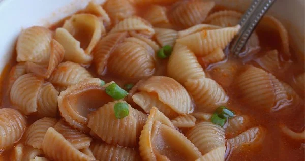 Sopa de Conchas (Mexican Shell Pasta Soup) + VIDEO #healthy #mexican #recipe #food #dinner