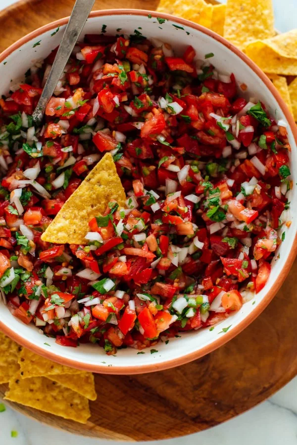 Classic Pico de Gallo Recipe #healthy #mexican #recipe #food #dinner