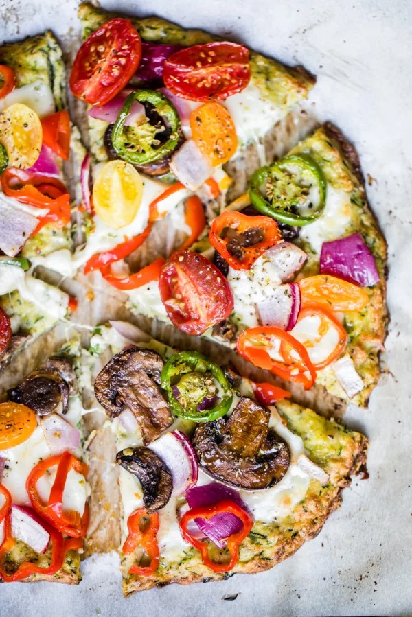 Delicious Zucchini Pizza Crust Recipe #zucchini #healthy #recipe #dinner