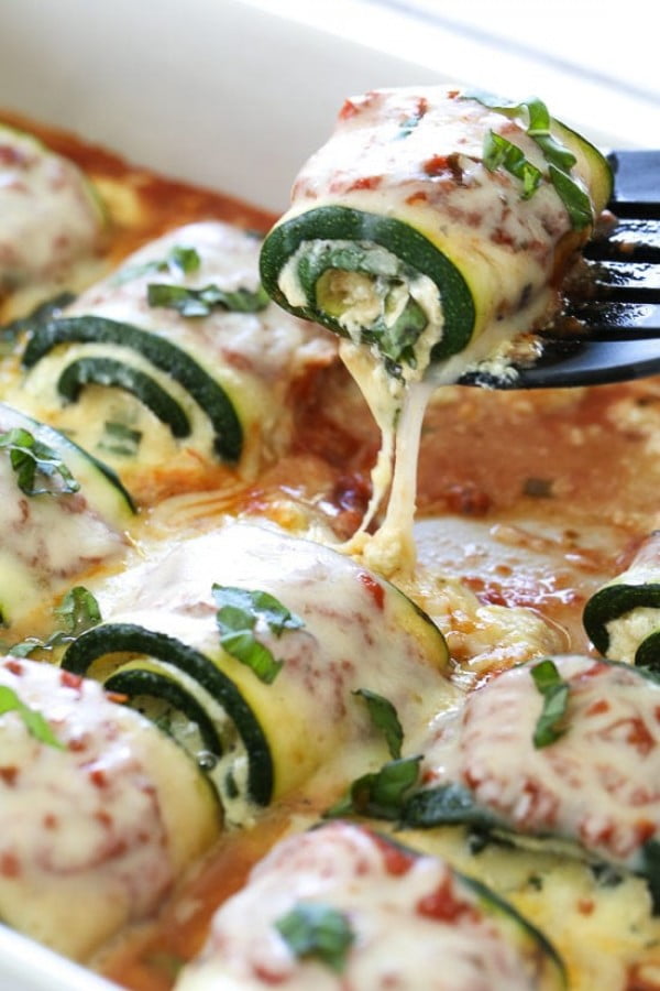 Zucchini Rollatini #zucchini #healthy #recipe #dinner