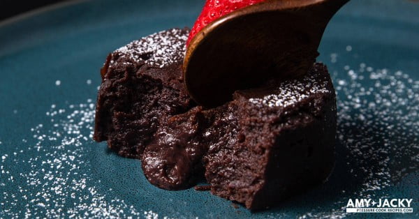 Instant Pot Showstopper Choco Lava Cake #instantpot #dessert #recipe #food