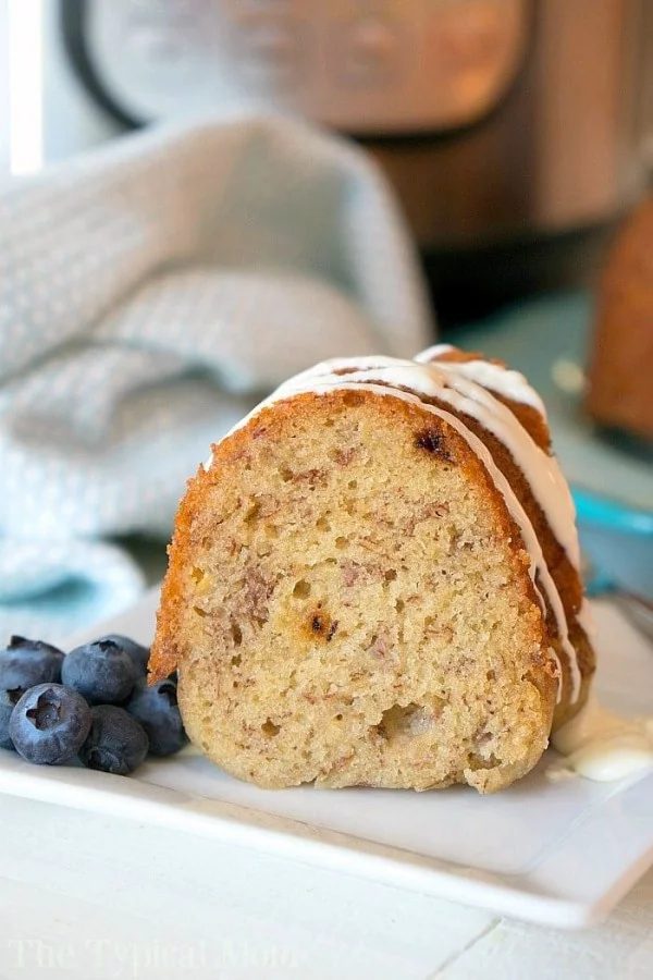 How to Make Fluffy Pressure Cooker Banana Bread #instantpot #dessert #recipe #food