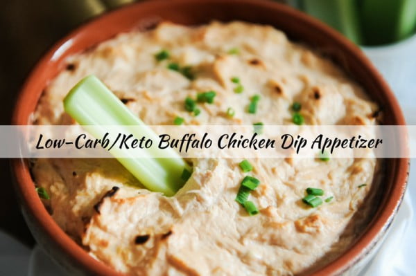 Low Carb & Keto Buffalo Chicken Dip Appetizer Recipe #keto #snack #recipe #food