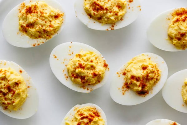 Deviled Eggs #keto #snack #recipe #food