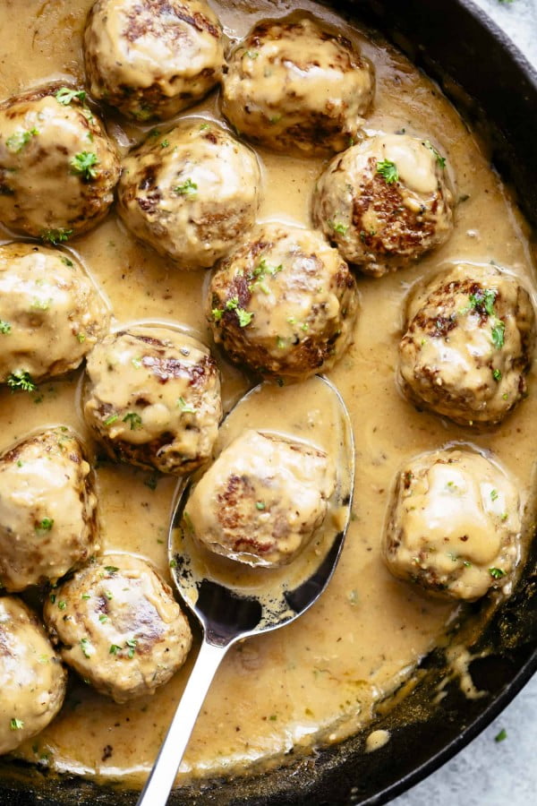 Swedish Meatballs #meatballs #dinner #recipe