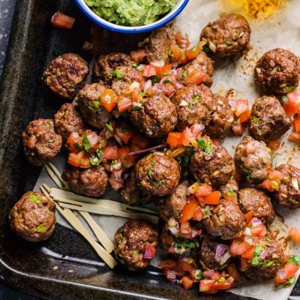 Mexican Meatballs #meatballs #dinner #recipe
