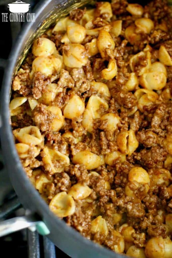 Easy Taco Mac and Cheese #mexican #groundbeef #dinner #recipe