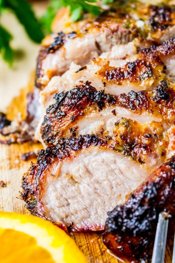 Cuban Mojo Marinated Pork (Lechon Asado) #pork #meat #dinner #recipe #food