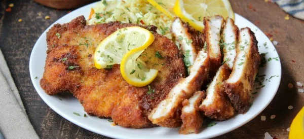 Pork Schnitzel #pork #meat #dinner #recipe #food