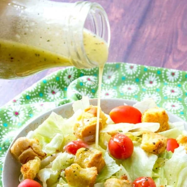 Olive Garden Salad Dressing #recipe #salad #saladdressing #dinner #lunch